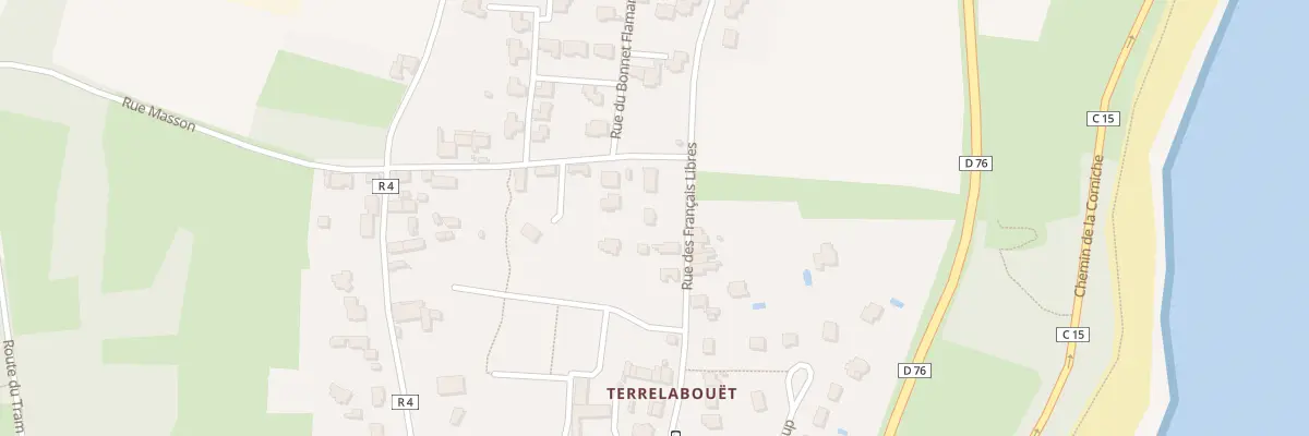 Plan du 53 Rue des Français Libres à Cancale