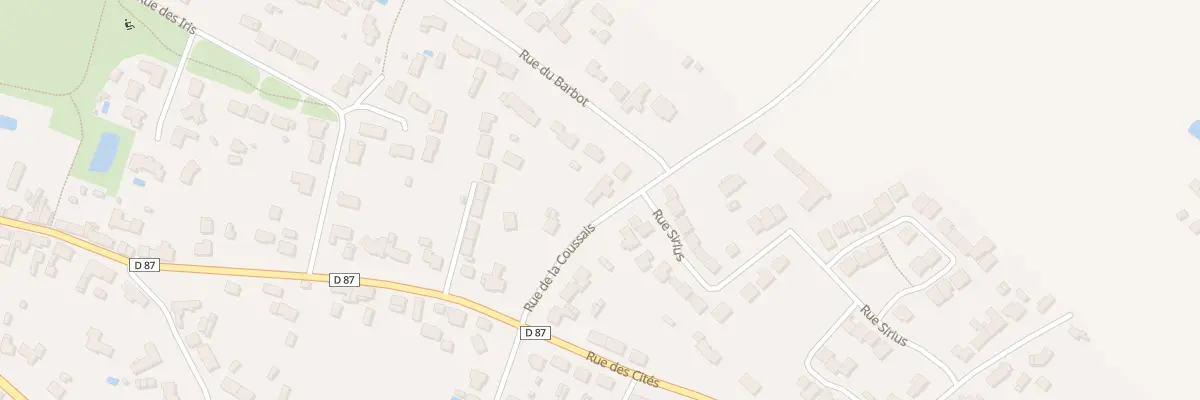 Plan du 5 Rue de la Coussais à Villeneuve-en-Retz