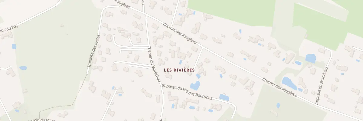 Plan du 92 Che des Fougères à Challans