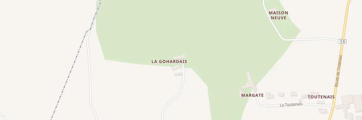 Plan du 5003 La Gohardais aux Iffs