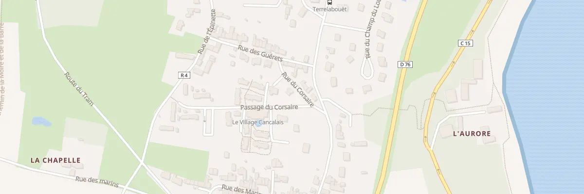Plan du 3 Rue du Corsaire à Cancale
