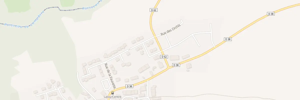 Plan du 3 Rue du Grand Murin à Lassy