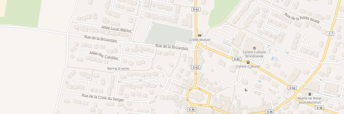 Plan du 2B Rue de la Brizardais à Bréal-sous-Montfort