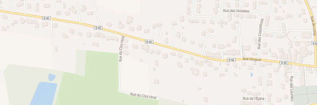 Plan du 5914 Rue Gicquel à Guignen