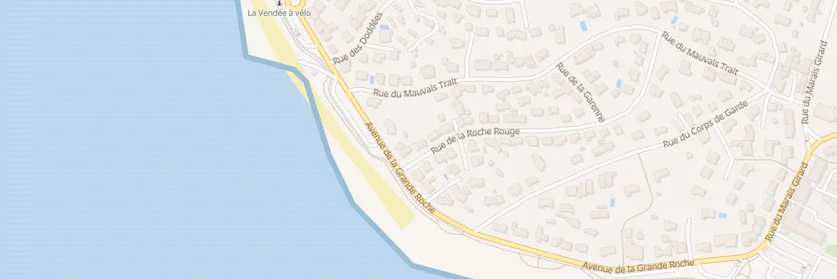 Plan du 37 Rue de la roche rouge à Bretignolles-sur-Mer