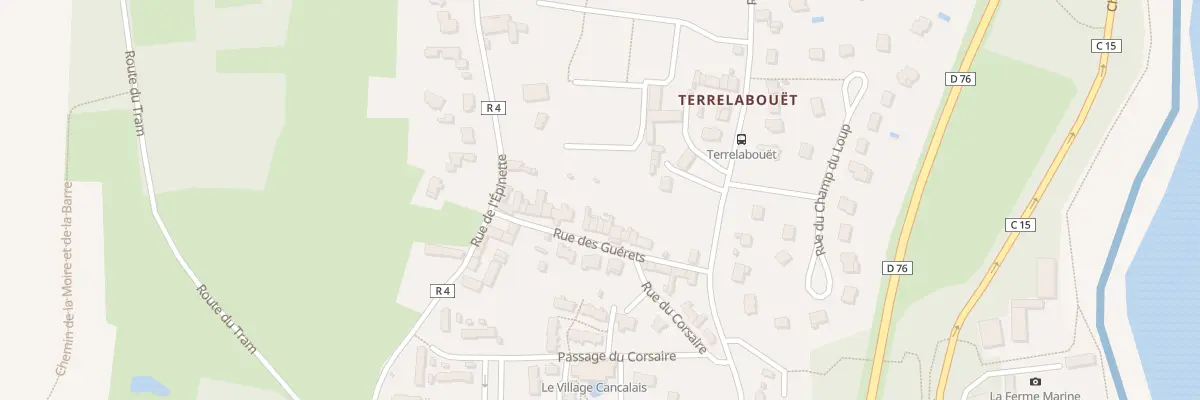 Plan du 16 Rue des Guerets à La Baussaine
