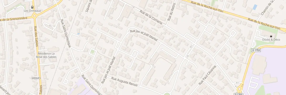 Plan du 9 Sq Maurice Utrillo à Challans