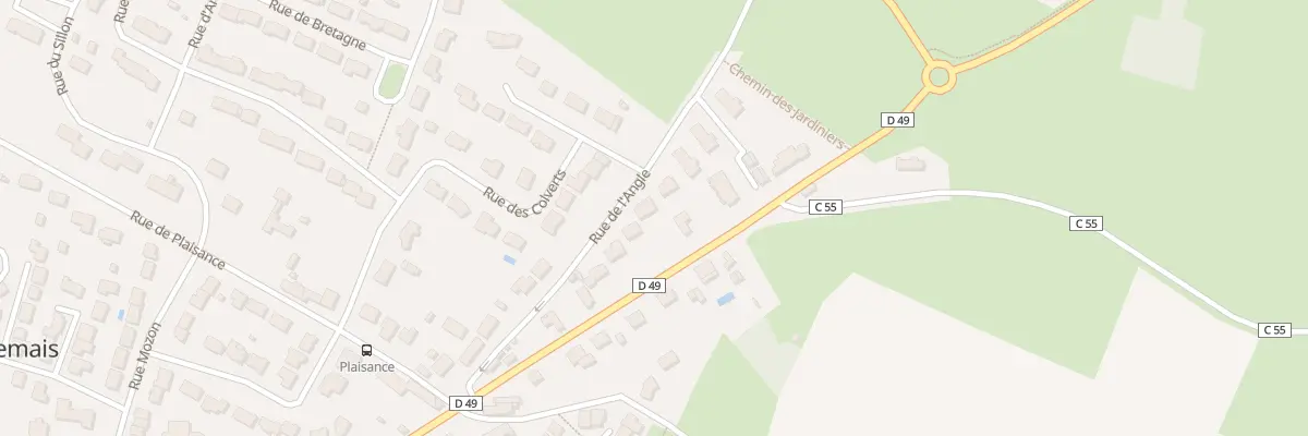 Plan du 20 Rue de l’Angle à Cordemais