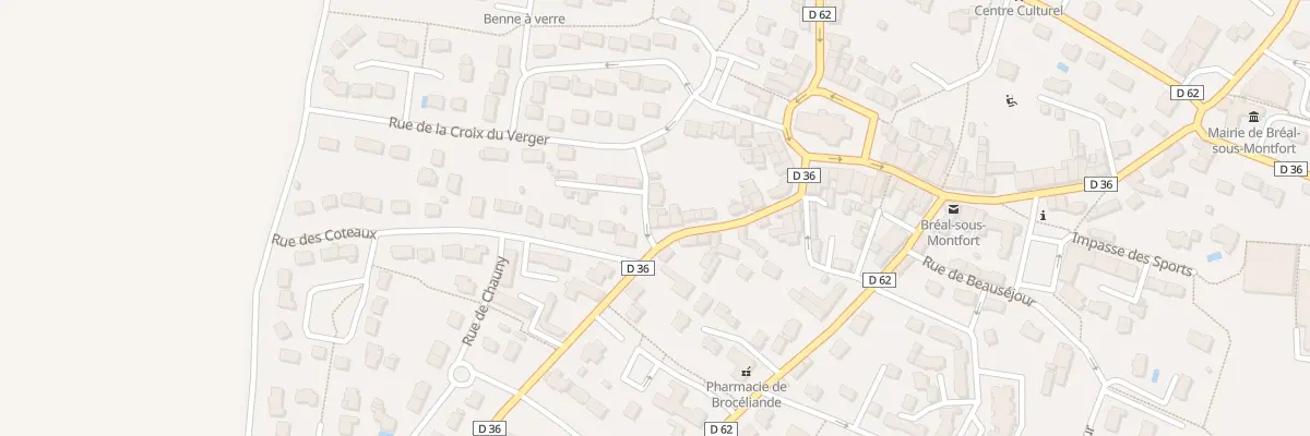 Plan du 6 Rue des Combattants d’Afn à Bréal-sous-Montfort