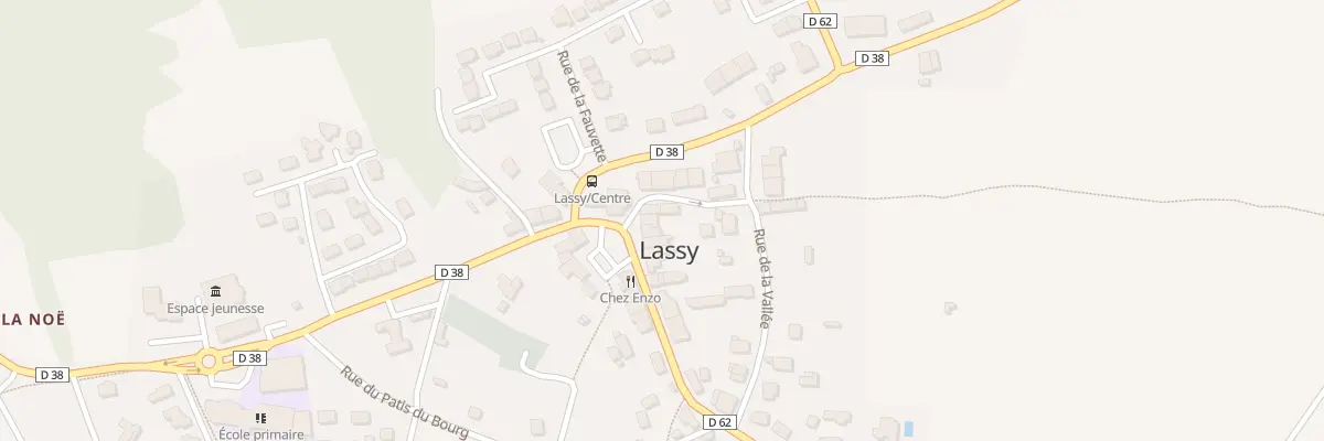 Plan du 3 Pl St Martin à Lassy