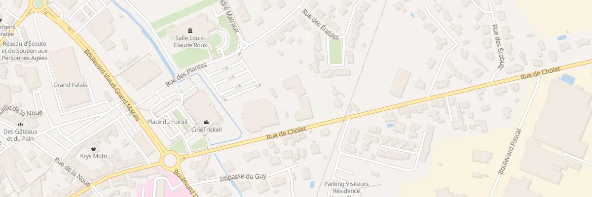 Plan du 21 Rue de cholet à Challans