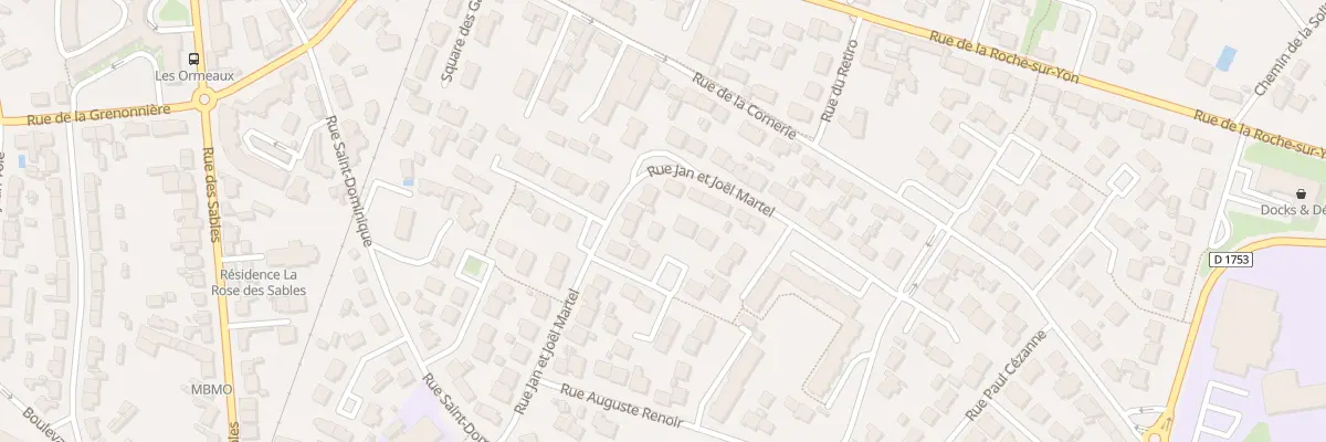 Plan du 5 Sq Maurice Utrillo à Challans