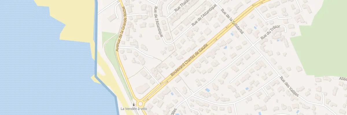 Plan du 67B Bd Charles de Gaulle à Bretignolles-sur-Mer