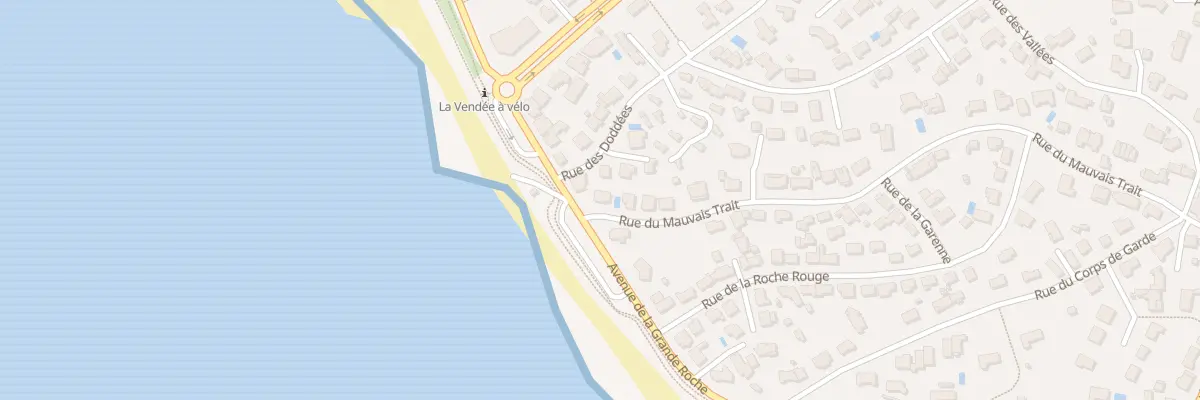 Plan du 67 Rue du mauvais trait à Bretignolles-sur-Mer