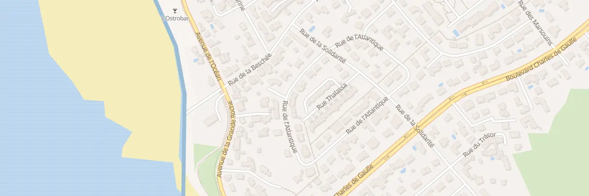 Plan du 20 Rue de l’atlantique à Bretignolles-sur-Mer