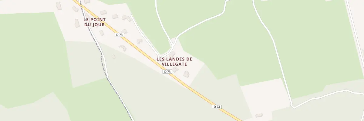 Plan du 5004 Les Landes de Villegate au Tronchet