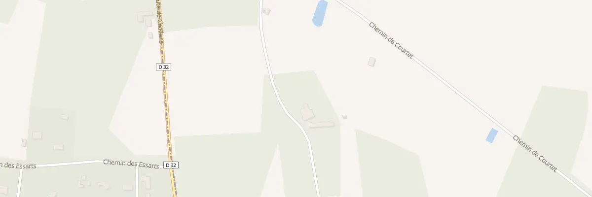 Plan du 210 Che de COURTET à Commequiers