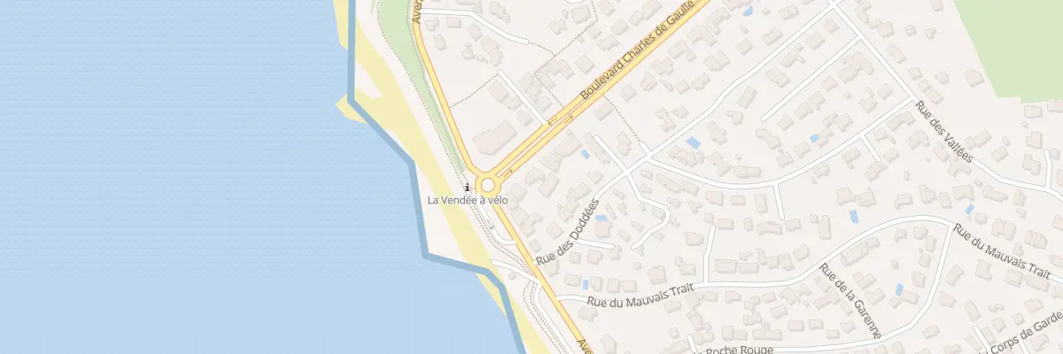 Plan du 76 Bd Charles de Gaulle à Bretignolles-sur-Mer