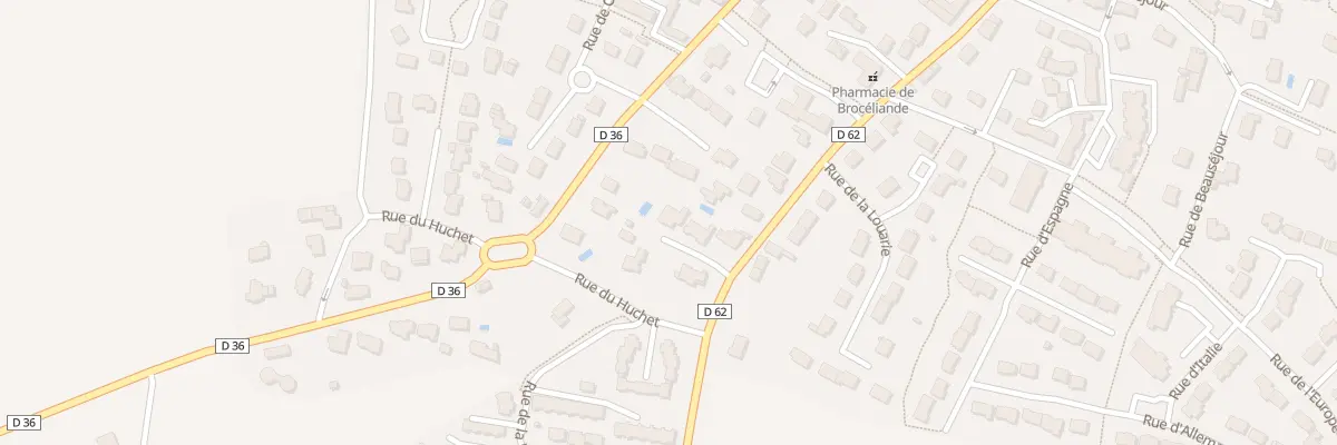 Plan du 23T Rue de Goven à Bréal-sous-Montfort