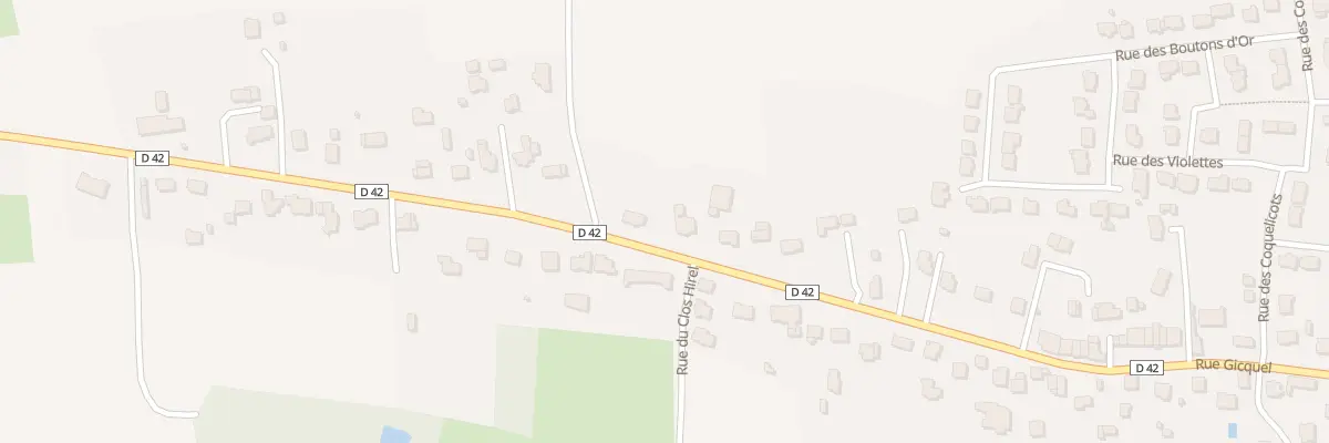 Plan du 66 Rue Gicquel à Guignen