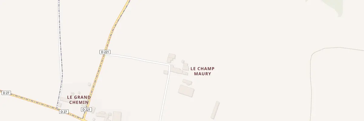 Plan du 6 Le Champ Mauny à La Chapelle-Chaussée