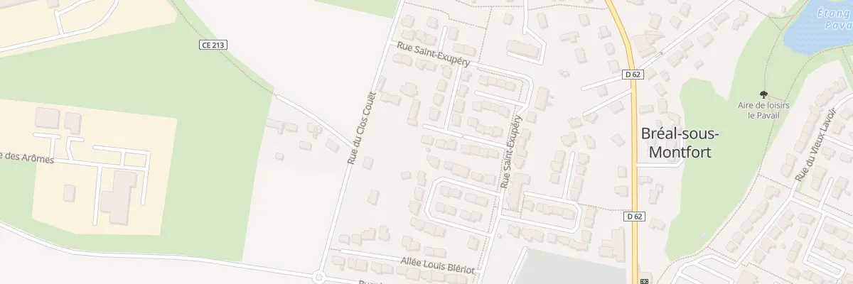 Plan du 5 Sq du Petit Prince à Bréal-sous-Montfort