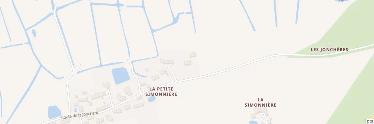 Plan du 2021 Rte de la Jonchère à Bois-de-Céné