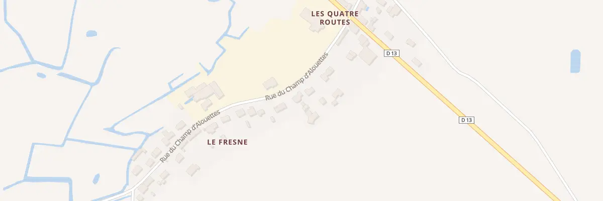 Plan du 11 Rue du Champ d’Alouettes à Villeneuve-en-Retz