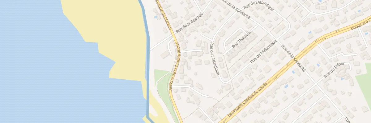 Plan du 89 Av de la Grande Roche à Bretignolles-sur-Mer