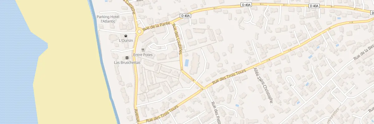 Plan du 1 Rue des loubines à Bretignolles-sur-Mer
