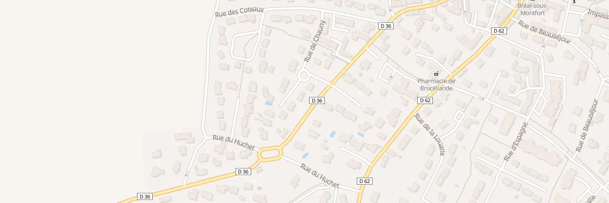 Plan du 11 Rue de Chauny à Bréal-sous-Montfort