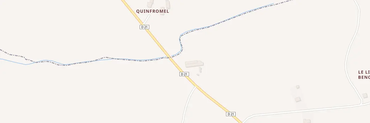 Plan du 14 Quinfromel à Pleumeleuc