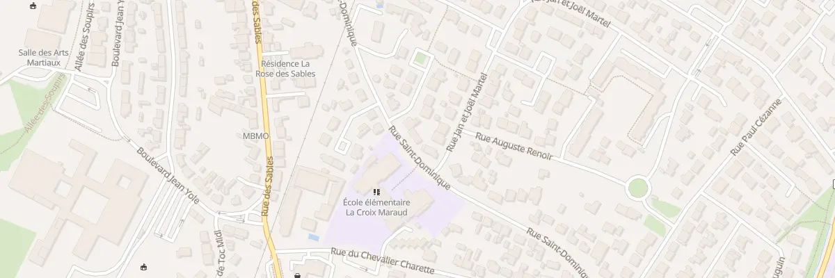 Plan du 31 Rue saint-dominique à Challans
