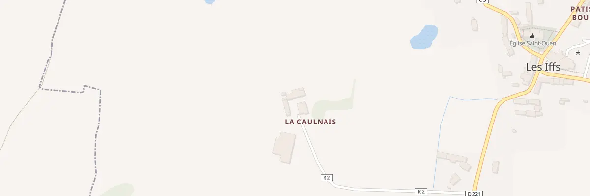 Plan du 5087 La Colnais aux Iffs