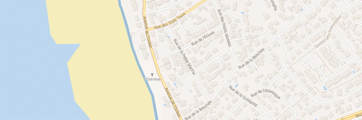 Plan du 13 Rue de la petite marine à Bretignolles-sur-Mer