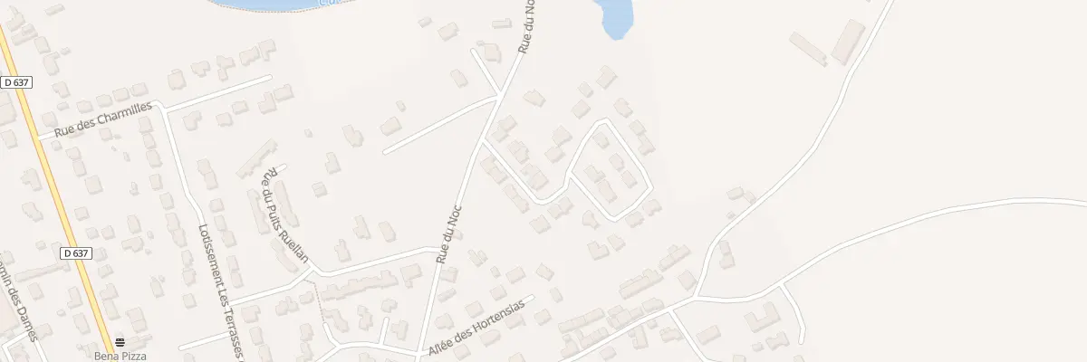 Plan du 12 Rue des Genêts à Saint-Domineuc