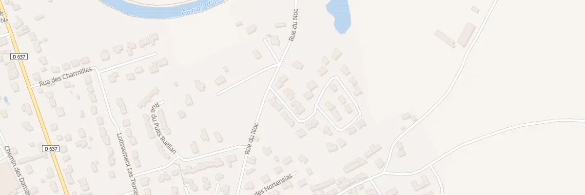 Plan du 8 Le Puits Ruellan à Saint-Domineuc