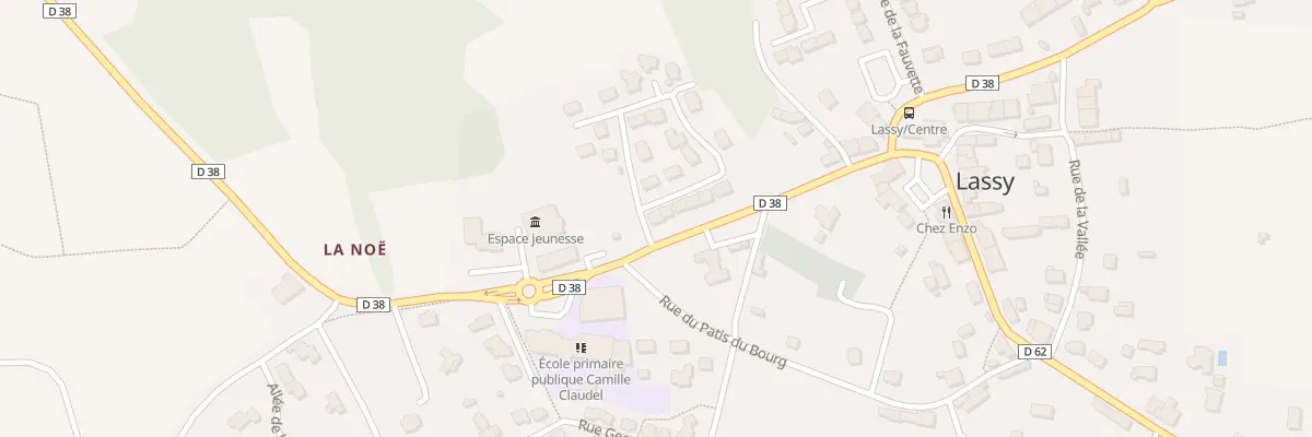 Plan du 39 Rue des Hauts Thébault à Lassy