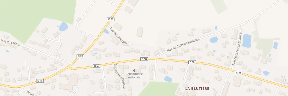 Plan du 25 Rue de la gare à Bois-de-Céné