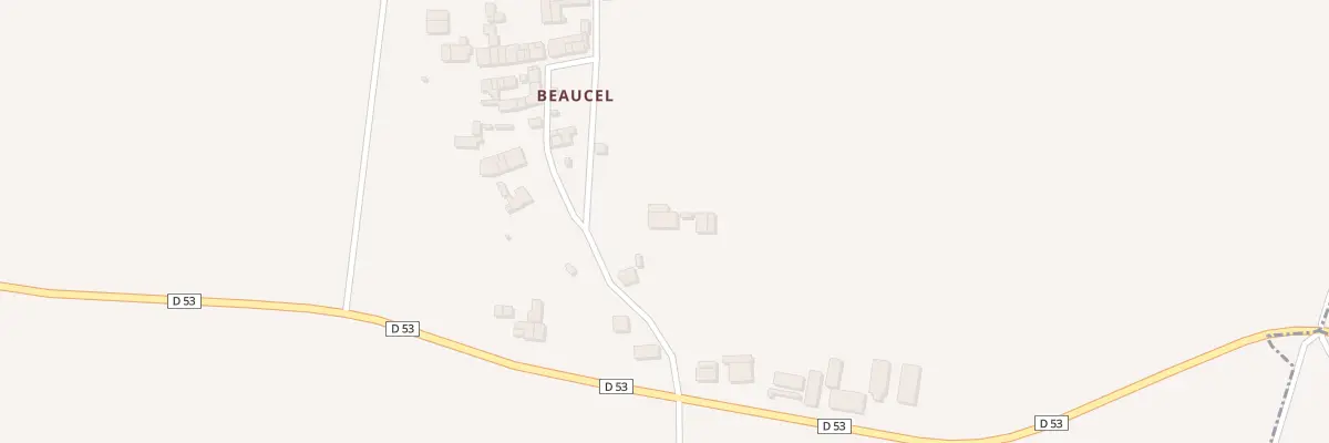 Plan du 5100 Beaucel à Saint-Ganton