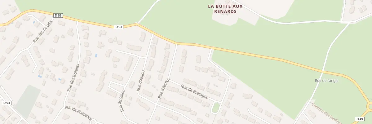 Plan du 6 Rue d’Armor à Cordemais