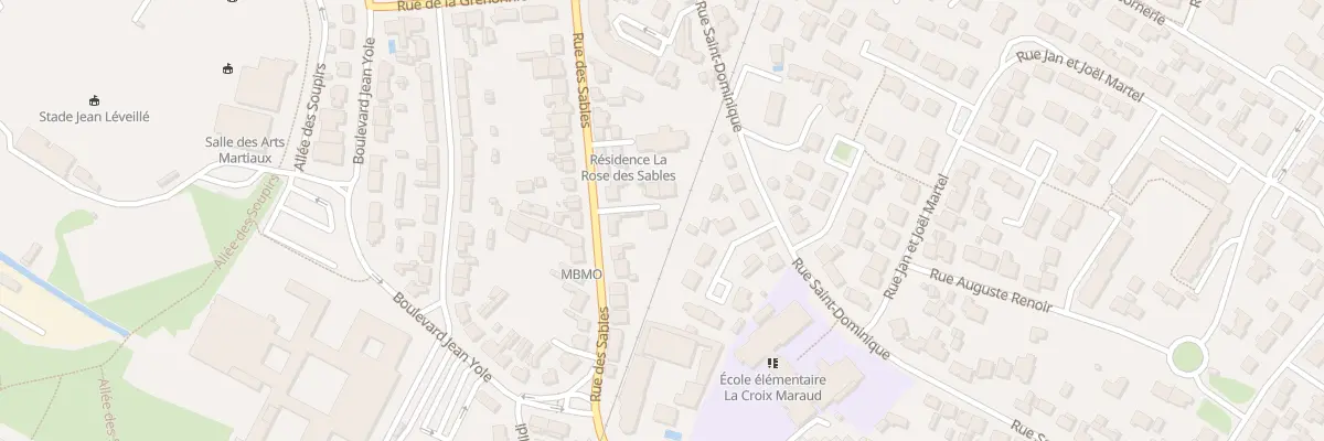 Plan du 37A Rue des Sables à Challans