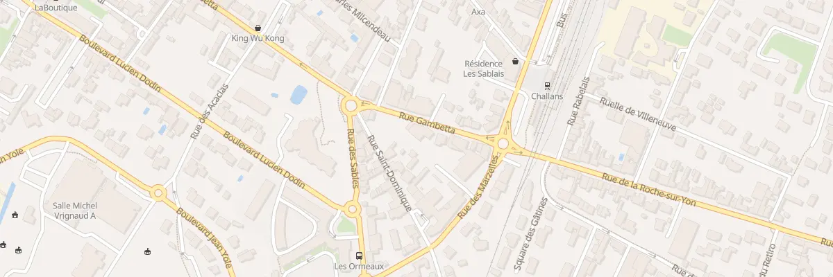 Plan du 58B Rue gambetta à Challans