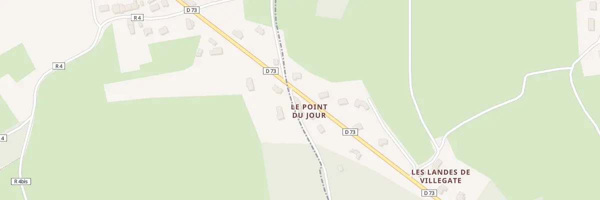 Plan du 5001 Le Point du Jour au Tronchet