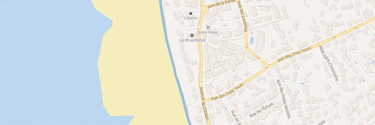 Plan du 7 Av de l’Océan à Bretignolles-sur-Mer