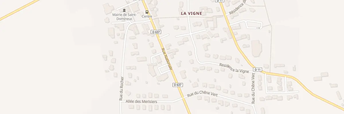 Plan du 4 Rue Nationale à Saint-Domineuc