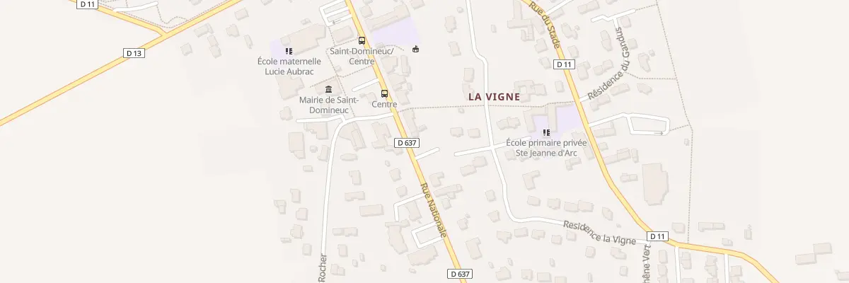 Plan du 1 Imp de la Source à Saint-Domineuc