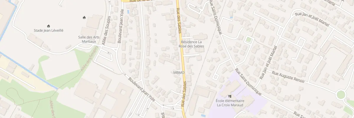 Plan du 30 Rue des Sables à Challans
