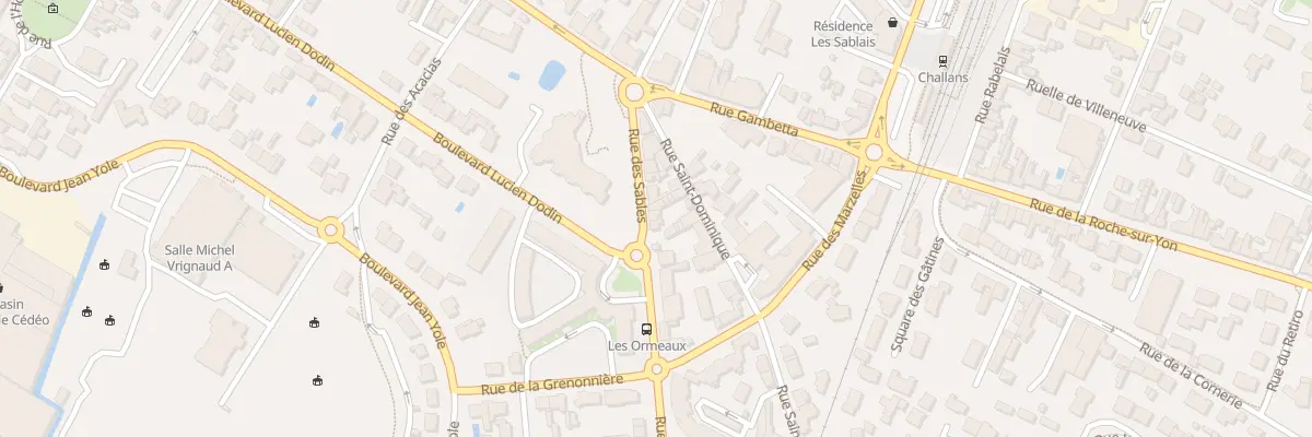 Plan du 11B Rue des Sables à Challans