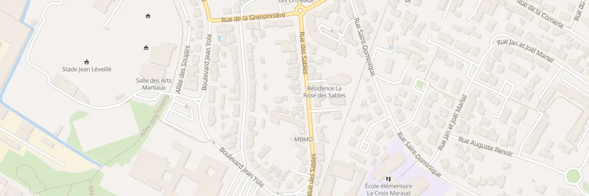 Plan du 26 Rue des Sables à Challans
